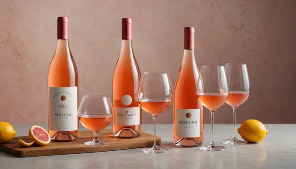 Découvrez les meilleures options de vin rosé miraval 2024 abordables
